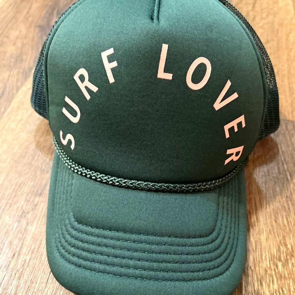 Oneill Surf Lover Hat Logo Rope Mesh Foam Snap Back Trucker Beach Baseball Cap